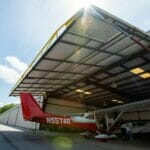 Large Pre-Engineered Metal Aircraft Hangar With Private Air Plane