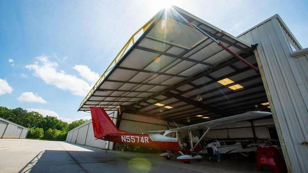 Sliding Aircraft Hangar Door - The Perfect Space Saving Solution