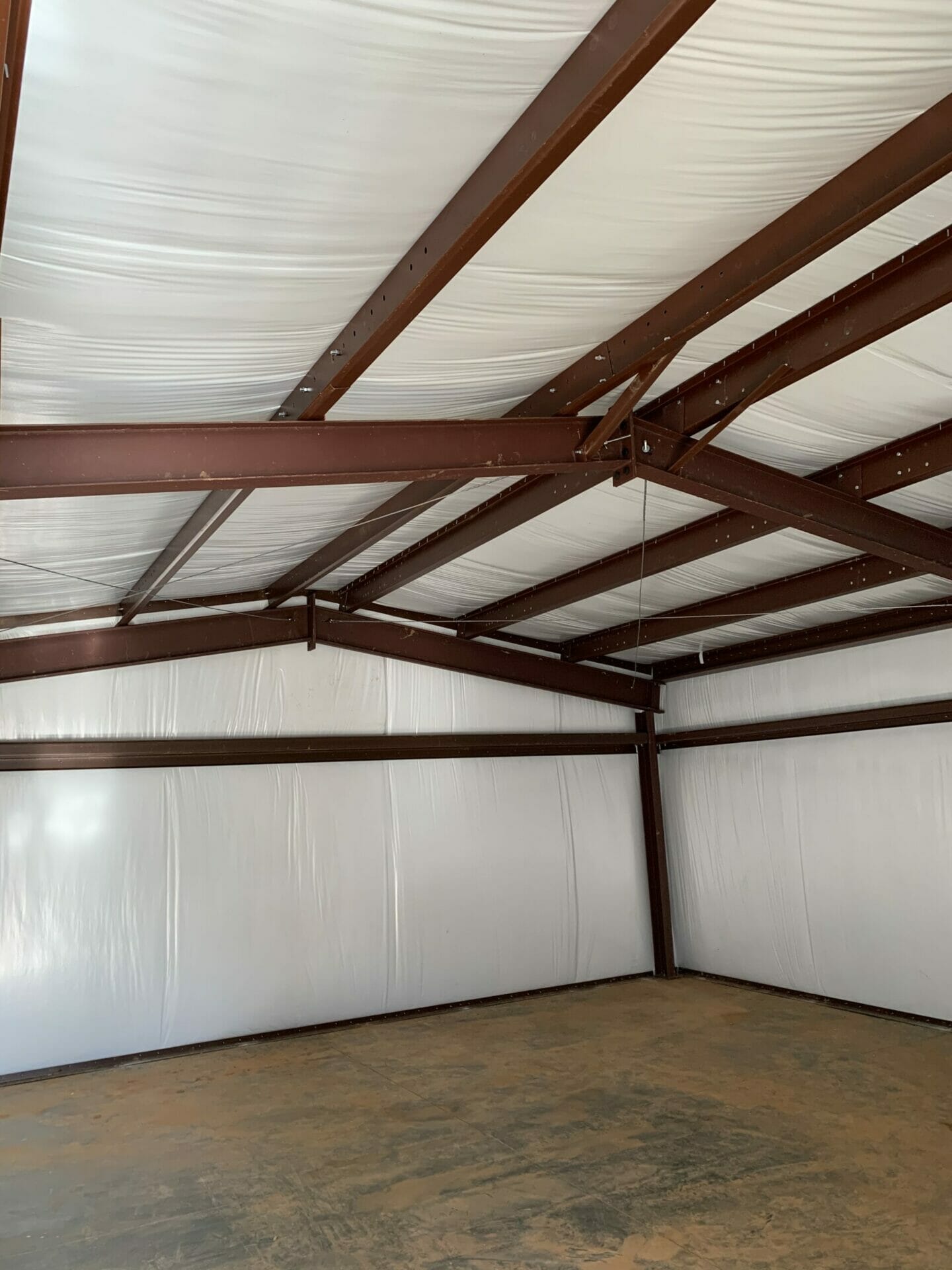Interior View Of Pre-Engineered Metal Building Interior View Of Pre-Engineered Metal Building