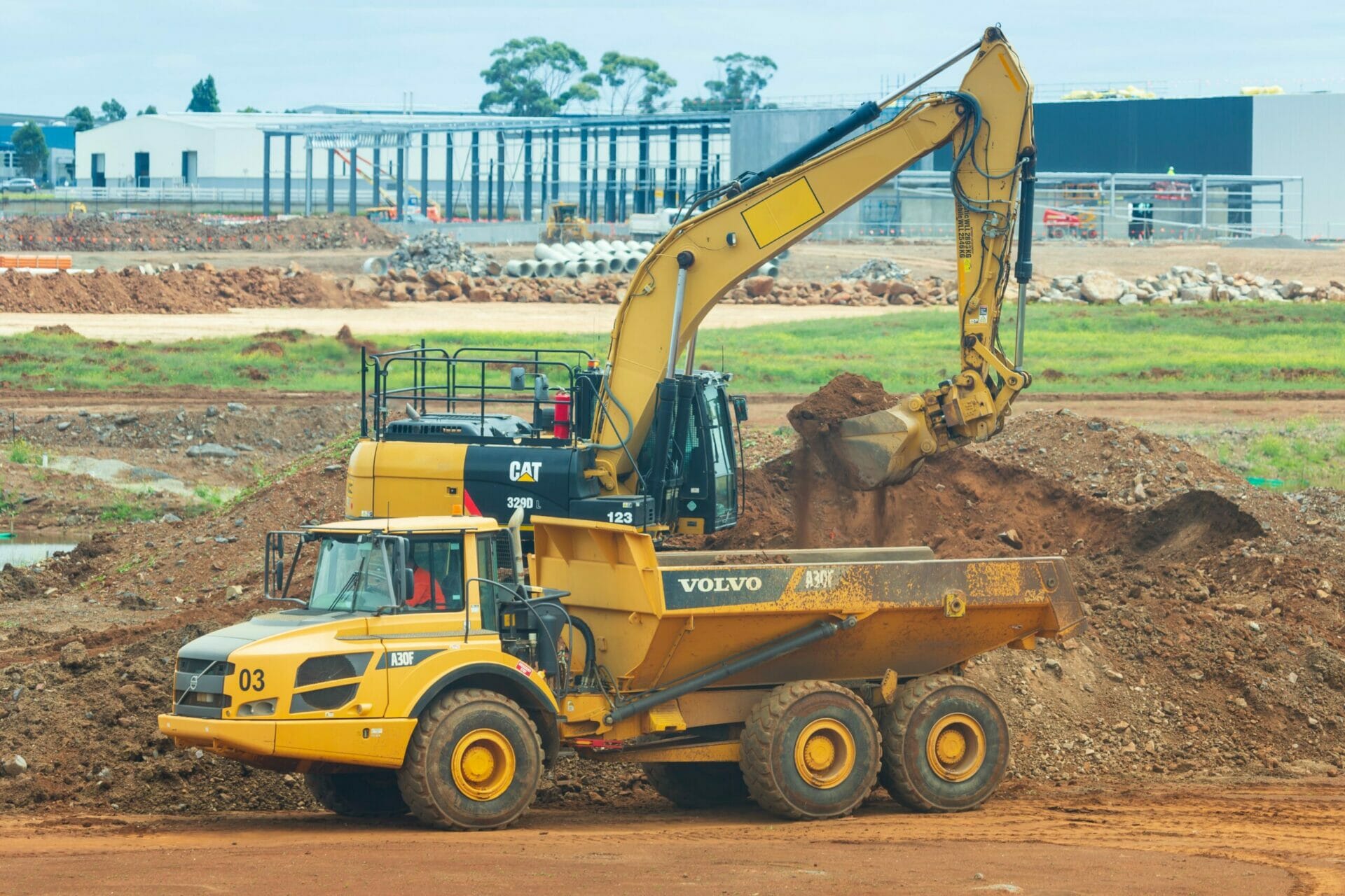 land grading for steel building construction (5) land grading for steel building construction (5)
