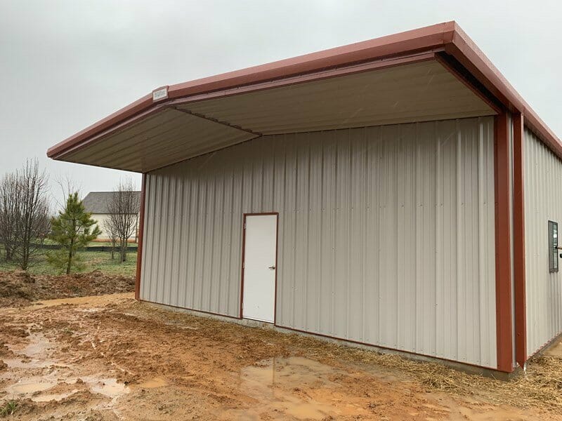 steel storage building