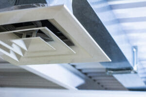 steel building ventilation system