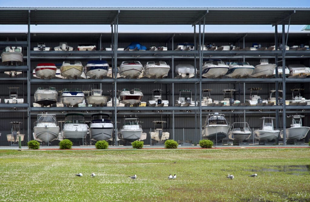 boat storage steel building