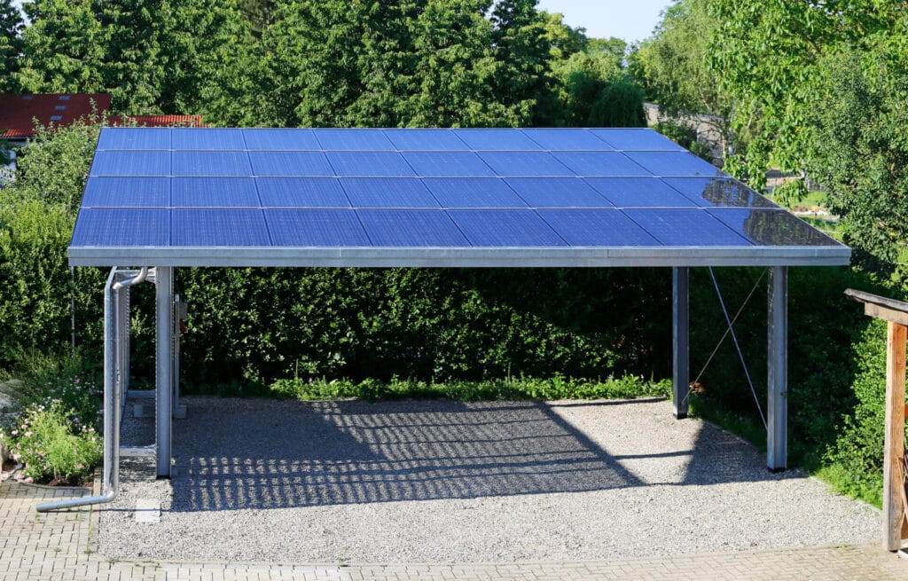 tubular steel carport
